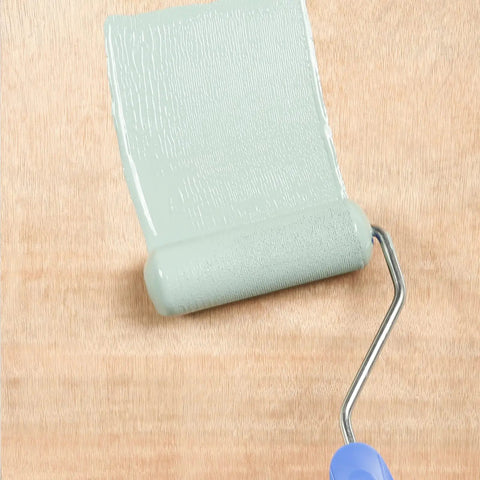 Small 4 Inch Foam Paint Roller With High Density Foam Delivers Smooth As Butter Finish No Bubbles For Walls Cabinets Cupboards And Doors Great For Oil Or Water Based Paints Fits Standard 4 Inch Frames Diy Friendly Pro Grade on wood surface