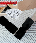 No Slip Rug Gripper Pads For Hardwood Floors And Tiles, Washable And Heavy Duty Adhesive, Keeps Rugs Corners Flat, Night Black 8 Pack