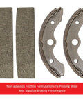 Honda Front Brake Shoes Springs Kit For TRX200 TRX250 1984 1985 1986 1987 Pilot 400 FL400R 1989 1990 Odyssey 350 FL350R
