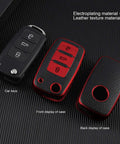Volkswagen Key Fob Cover Premium Soft TPU 361 Degree Full Protection Anti Drop Anti Scratch Case For Jetta Beetle Golf Tiguan Passat Polo MK6