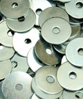 600 Pack Oversized Number 10 Fender Washers Three Sixteenth Inch By One Inch Outside Diameter Zinc Plated Silver Heavy Duty Go To All Purpose Washers For Wood And Metal, stacked washers