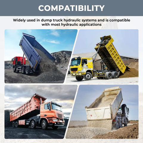 Beefed-Up Heavy-Duty PTO Hoist Air Shift Control Valve With Automatic Kick-Out For Dump Trucks And Trailers at work