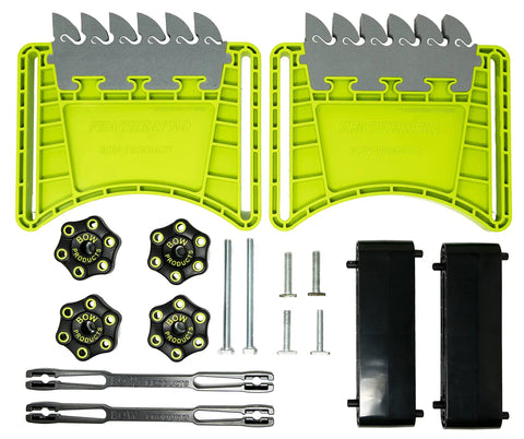 FeatherDUO FP3 Featherboard For Table Saws Router Tables And Band Saws With Stackable EVA Feathers accessory kit