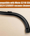 Miele Curved Hose Extension For S2110 S501 S524 And C1 C2 C3 Canister Vacuums Bent End Tubular Wand With Cuff
