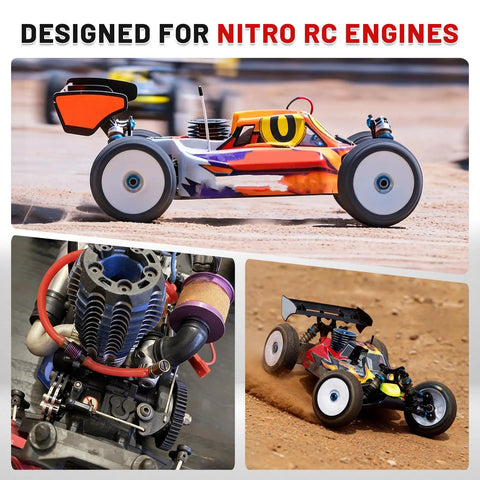 RC car with 11K Slide Carburetor With 3 Needle Adjustable Nitro Engine Carb For OS Max racing on dirt track