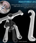 Heavy Duty Universal Hub Puller Boasting Hella Tough Adjustable Sliding Arms For No Sweat Wheel Hub Extraction And Smooth Brake Drum Removal On Any Daily Driver, showing adjustable sliding arms.