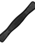 Dressage Girth With Top Notch Leather Padding For Low Girth Comfort And Full Freedom Of Movement, 60 Cm Or 24 Inches in black leather