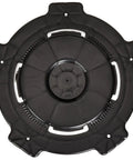 Top view of Heavy Duty Rolling Dolly Cage Base For 32 44 55 Gallon Round Barrels Twist Lock Durable Frame Tough Black Transport Cart.