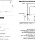 Installation instructions for High Rise Shower Arm And Flange With Ten And A Half Inch Gooseneck Wall Riser Solid Brass Brushed Nickel