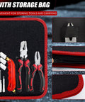 Top Shelf 9 Piece Glass Cutting Kit features oil fed scorer, pliers, nippers, screwdriver, all stored in a zipper case.