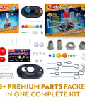 Epic Solar System Model Kit For Kids With 4 Speed Motor And HD Planetarium Projector box and 75+ parts display