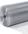 Half Inch Hardware Cloth 24 Inch By 100 Foot 19 Gauge Galvanized After Welding Wire Mesh Roll For Poultry Fence Raised Garden