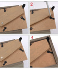 Frame Turn Button Fasteners 100 Pack With 100 Black Screws Backing Clips And Framing Hardware for Poster Hanging