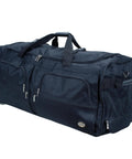Rockland rolling duffel bag, black, 36-inch luggage with multiple exterior zip pockets