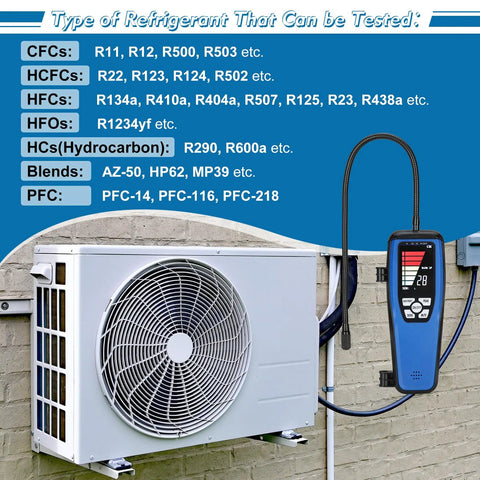 Slick Handheld Freon Leak Detector Goes Hard On Auto And Home Ac With Rechargeable Battery Finds R134a R12 R22 R410a Leaks Fast Tight Build That Does The Heavy Lifting And Saves You Serious Cash Without Any Nonsense