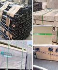 Heavy Duty Electric Strapping Tool Tensioner Cutter Binder For 1/2 To 5/8 Inch Steel Plastic Bands dual battery bundling materials stacked.