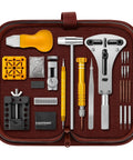 Pro-Grade All-In-One Watch Repair Kit With Link Removal, Pin Tool, Battery Replacement, Strap Adjustment, Carrying Case