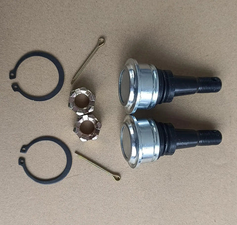 2 Pack Front Arm Lower Ball Joints For Honda Pioneer 1000 UTV 2016 To 2021 Replacement Bolt On Upgrade Replaces OE 51220 HL4 A01 Meets Or Exceeds OEM Specs, two ball joints with cotter pins and clips