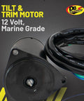 Power Tilt Trim Motor For Evinrude Johnson OMC Sea-Drive All Models 81-92 Plug-N-Play Direct Fit OEM-Quality Replacement PT301NM