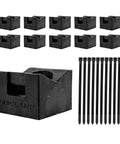 Pipe Clamp Kit Three Eighths To Five Inches Universal Flat Mount Pro Grade Clamp With Nylon Or Stainless Strapping