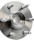 Front Wheel Bearing Hub Assembly Fits 1999 To 2007 4WD AWD Trucks And SUVs Including Silverado Tahoe Suburban Express 1500 Yukon Sierra Savana Escalade ABS 6 Lug Heavy Duty Replacement view