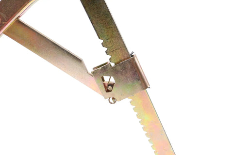 Built Like A Tank Steel Hinge Kit For Adjustable Drafting Table Massage Couch Facial Bed Drawing Board Pro Setup Bronze Finish close-up of rugged steel brackets
