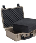 All Weather Waterproof Hard Case With Customizable Foam Insert For Drones, Cameras And Gear, Fits Pistols, IP67 Sealed, open case