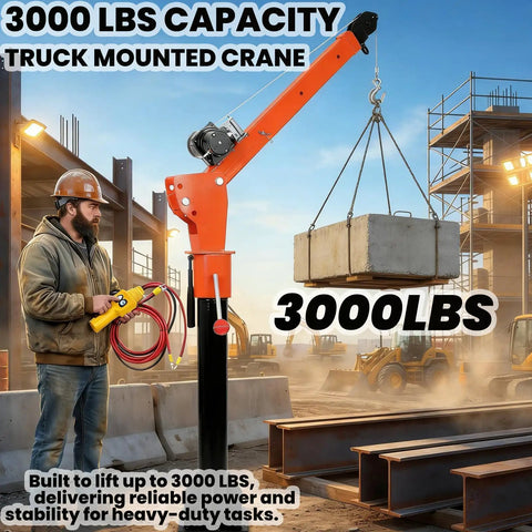Commercial Countertop Popcorn Machine 1500W Heavy Duty Concession Popper Cranks Out Fifty Cups Per Batch Zero Hassle with truck mounted crane lifting 3000 lbs.