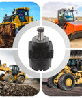 Straight Up Heavy Duty 250 Cc Hydraulic Motor Compatible With Parker Tf Series for farm and factory machinery in use.
