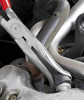 Long Nose Pliers For Spark Plugs A Precision Grade Tool Built For Tradesmen And DIY Mechanics used on a spark plug