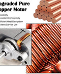 Upgraded pure copper motor for Bathroom Exhaust Fan Motor Replacement Kit For 769RL And 763RL Series, close-up view