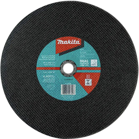 14 Inch By 1 Inch By Three Thirty Second Inch Beefy Cut Off Wheel For Metal, Double Reinforced For Longer Life, Pack of 5