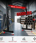 Heavy Duty 3 Ton Gantry Crane With Upgraded 2026 Trolley, Adjustable Height 8.53 To 12.47 Ft in a warehouse