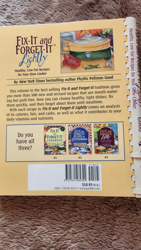 Back cover of The Award Winning Healthy Low Fat Slow Cooker Cookbook For Quick Easy Family Dinners And Hella Tasty No Fuss Meal Prep Systems.