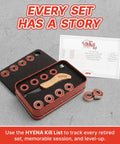 Precision 608 Skateboard Bearings With Red Rubber Seals Roll Clean On Rough Asphalt High Load Cage Takes Gnarly Landings Smooth As Butter Built Tough For Street Sessions Eight Pack in a durable case with a tool.