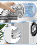 Magnetic Dryer Vent Kit With Self Aligning Quick Connect Strong Airtight Seal Includes Flexible Hose And Clamps in use