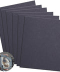 Front view: 6 dark gray high-temp gasket sheets, 15 x 11.8 in, non-asbestos material