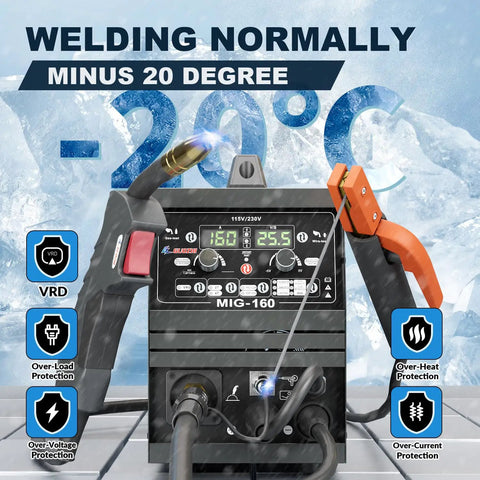 Badass 160A Multi Process Welder With Dual 110V And 220V Power Crushes Gas Mig Flux Core Stick Lift Tig And Spot Welds Spool Gun Ready Smooth Aluminum Pulse Settings Plug And Play Home Shop Rig