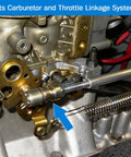 Two Pack Throttle Disconnect Quick Release Ball Joints For Throttle Cable Ball End Dual Linkage Setup And Spare Replacement With One Quarter Twenty Eight Female Thread Fitment For Easy Throttle Linkage Removal During Tuning And Maintenance, carburetor linkage