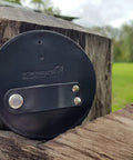 Genuine Leather Number Holders for Bridle or Saddle Pad Two Pack with Built in Clip Easy 3 Digit Change System Secure Attachment