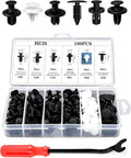 Dope Bumper Push Fasteners Kit 100 Piece Rivet Clips Set With Removal Tool ABS Universal Body Clips For Cars Trucks SUVs