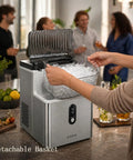 Nugget Ice Maker Countertop With 35 Lbs Per Day Fast Ice In 7 Minutes Soft Chewable Pebble Ice For Home Kitchen Bar Office