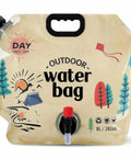 3 Pack 2.1 Gallon Collapsible Water Storage Containers BPA Free Reusable Foldable Jugs For Camping Hiking Emergency Prep