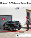 4K 16 Channel PoE Security Camera System With 8MP Outdoor Cameras, Smart Color Night Vision, Human And Vehicle Detection