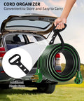 Built Like A Tank 30 Amp Nema 14 30 Extension Cord 10 Foot Length with cord organizer and additional strap for easy carrying.