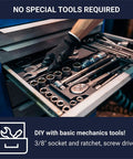 Tool drawer with a mechanic retrieving tools for Replacement Rotary Latch Kit And Handle For Challenger ST Service Body Side Compartment Doors 2012 To Current Stainless Steel Beefed-Up Construction No-Nonsense Security Easy Install Keeps Doors Locked And Secured