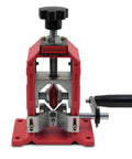 Front view of Hand Crank Copper Wire Stripper And Cable Stripping Machine For Wires 18 AWG To 1250 Kcm With Adjustable Clamps