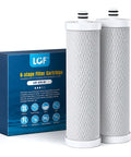 Replacement Filter Pack For Countertop Water Filtration Systems With 6-Stage Filtration And Silver Ions Enhanced, 16,000 Gallons Capacity, 2-Pack
