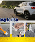 Pro Grade Concrete Crack Filler 2 Pack For Outdoor Use Self Leveling Waterproof Sealant Quick Drying Adhesive instructions