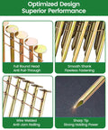 Pro Grade 15 Degree Coil Roofing Nails 1 1 2 Inch 720 Piece Box Wire Collated Full Round Head Smooth Shank details.